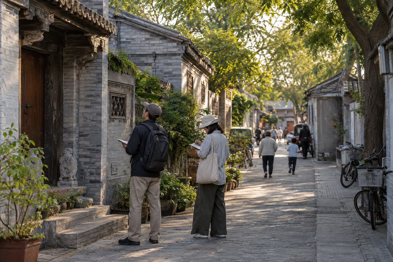 北京胡同中的在地文化观察与记录
