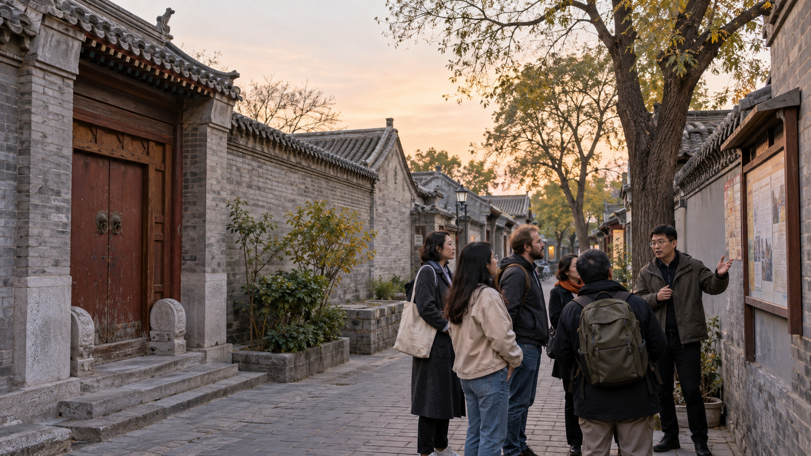 北京胡同中的在地文化交流与街区观察